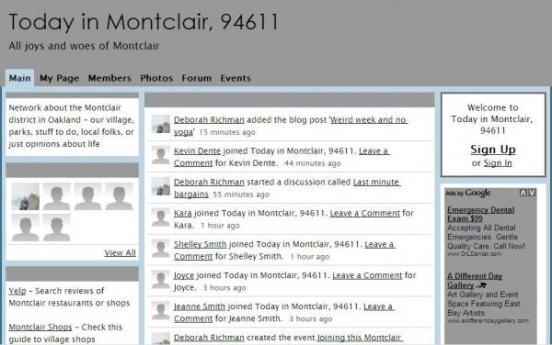 Montclair-Social-Site