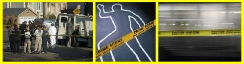 Crime Scene Triptych