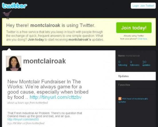 Twitter MontclairOak