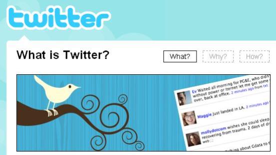Twitter Homepage
