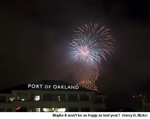 Port Of Oakland Fireworks