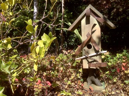 Birdhouse in Garden