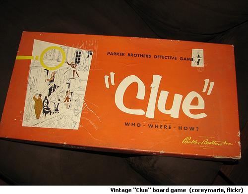 Clue Board Game