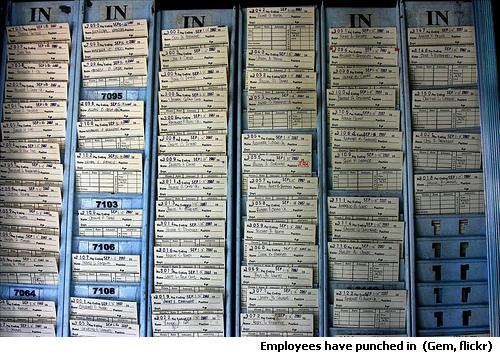 Employee Punch Card